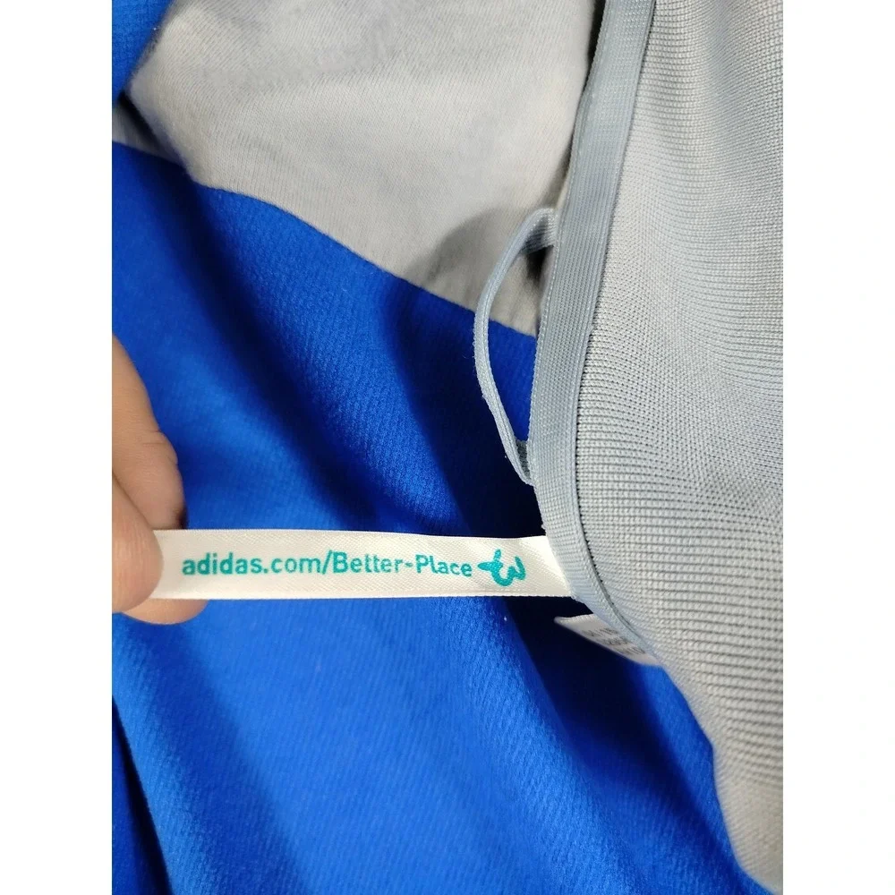 Tigres UANL‎ Track Jacket Mens Medium Blue Soccer Adidas Full Zip Top Warm Up